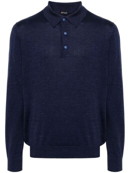 Kiton: Синяя рубашка 