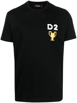 Dsquared2: Футболка с принтом 