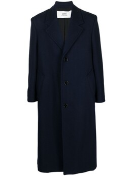 AMI Paris: Однобортное пальто 