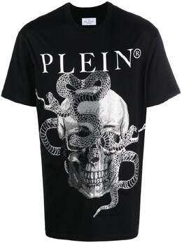 Philipp Plein: Футболка  Snake с принтом