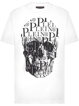 Philipp Plein: Футболка с принтом 