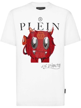 Philipp Plein: Футболка  Crystal со стразами