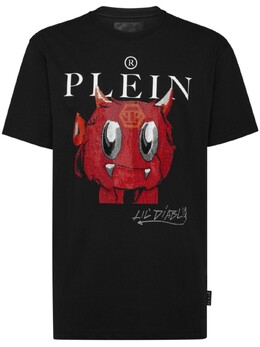 Philipp Plein: Футболка  Crystal со стразами