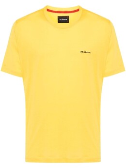 Kiton: Жёлтая футболка 