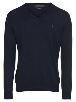 Polo Ralph Lauren: Синий свитер 