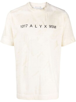1017 ALYX 9SM: Бежевая футболка 