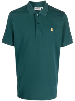 Carhartt WIP: Зелёная рубашка 