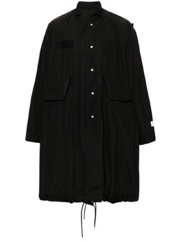 Sacai: Чёрное пальто 