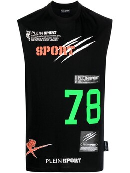Plein Sport: Футболка без рукава 