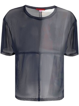 Eckhaus Latta: Синяя футболка 