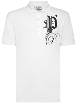 Philipp Plein: Белая рубашка  Gothic Plein