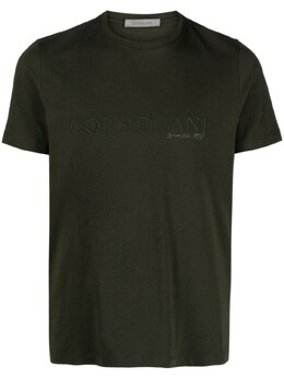 Corneliani: Зелёная футболка 