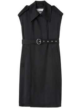 Jil Sander: Плащ с поясом 