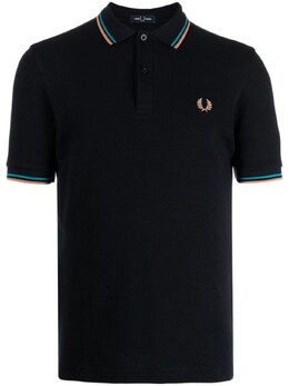 Fred Perry: Рубашка  Laurel Wreath в полоску