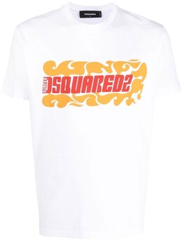Dsquared2: Белая футболка 
