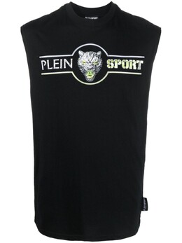 Plein Sport: Чёрная футболка 
