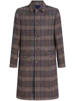Etro: Пальто в клетку 