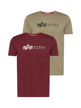 Alpha Industries: Бордовая футболка 