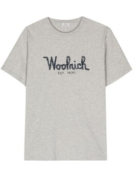 Woolrich: Серая футболка 