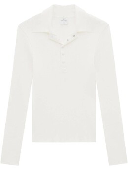 Courreges: Рубашка с длинным рукавом 