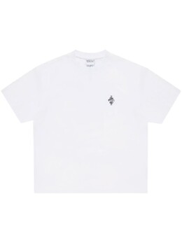 Marcelo Burlon County Of Milan: Белая футболка 