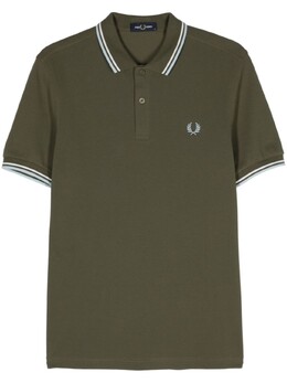 Fred Perry: Зелёная рубашка 