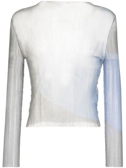 Eckhaus Latta: Футболка с длинным рукавом 