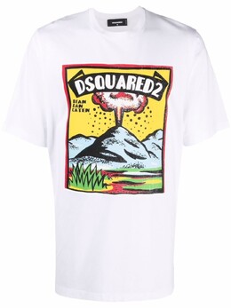 Dsquared2: Футболка с принтом 
