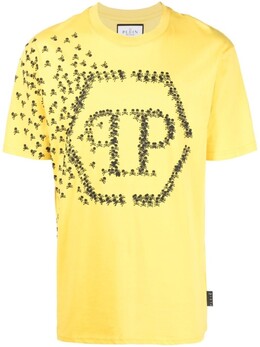 Philipp Plein: Жёлтая футболка  Skull