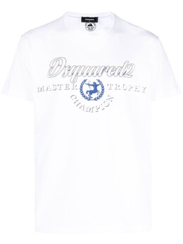 Dsquared2: Белая футболка 