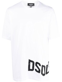 Dsquared2: Белая футболка 
