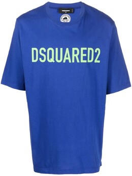 Dsquared2: Синяя футболка 