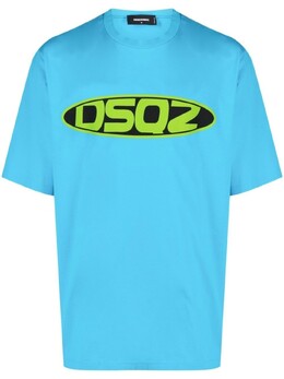 Dsquared2: Синяя футболка 