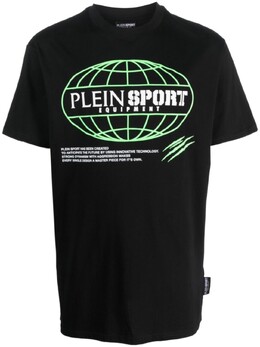 Plein Sport: Чёрная футболка 