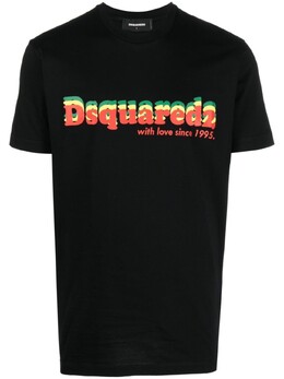 Dsquared2: Чёрная футболка 