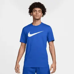 Nike: Синяя футболка  Sportswear