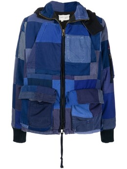 Greg Lauren: Пуховик в стиле пэчворк 