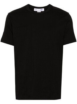 Comme Des Garcons Shirt: Чёрная футболка 