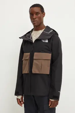 The North Face: Чёрная куртка 