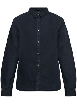 Allsaints: Синяя рубашка 