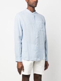 Woolrich: Льняная рубашка 