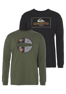 Quiksilver: Тёмная футболка 