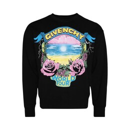 Givenchy: Чёрная толстовка 