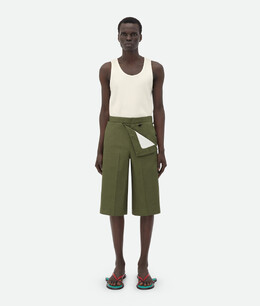 Bottega Veneta: Хлопковые шорты 