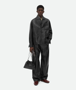 Bottega Veneta: Кожаная рубашка 