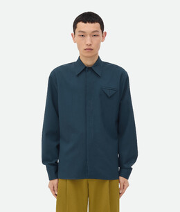 Bottega Veneta: Рубашка из шерсти 