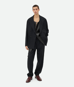 Bottega Veneta: Куртка в полоску 