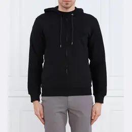Emporio Armani: Чёрная толстовка 