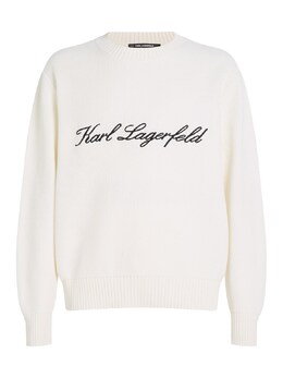 Karl Lagerfeld: Хлопковый свитер 