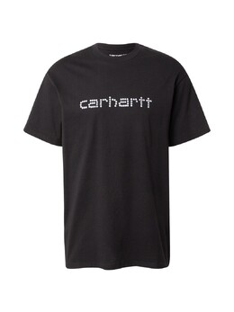 Carhartt WIP: Чёрная футболка  Script